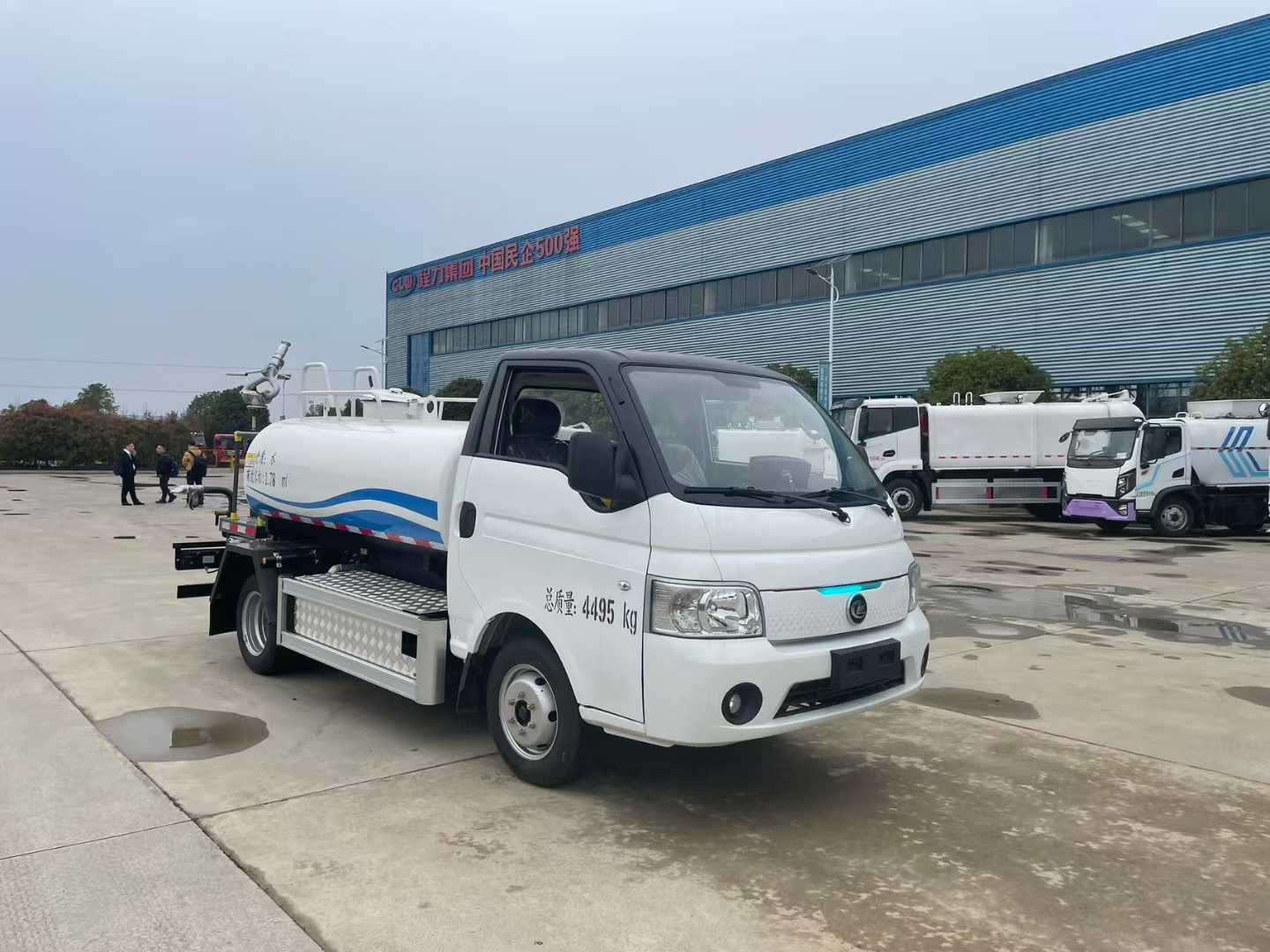 程力壹為2.5方純電動綠化噴灑車灑水車