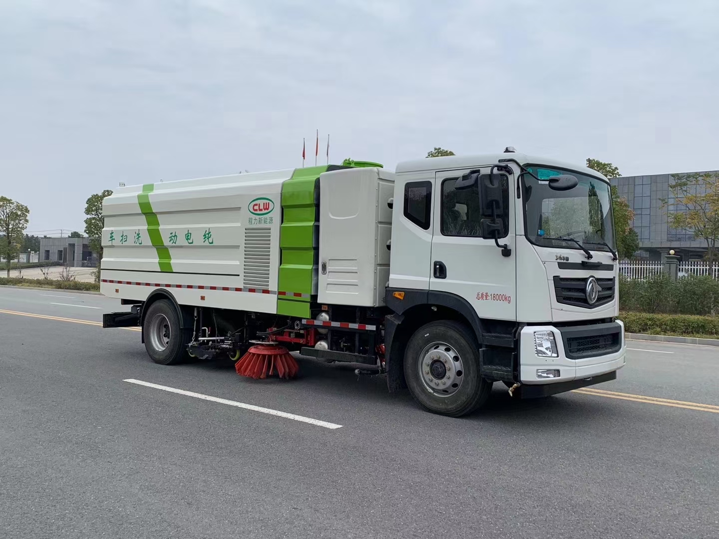 東風華神純電動洗掃車