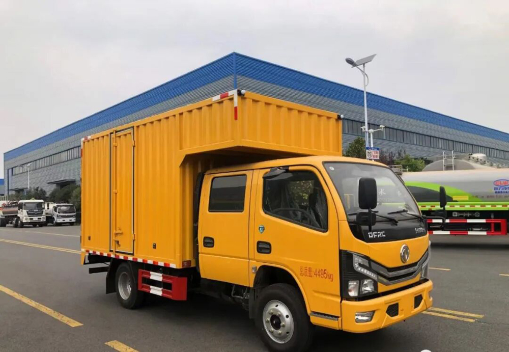 東風(fēng)多利卡藍(lán)牌雙排座檢修車